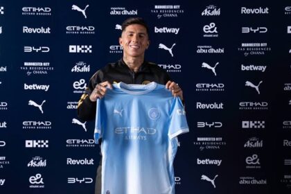 Enzo Fernandez Resmi ke Manchester City